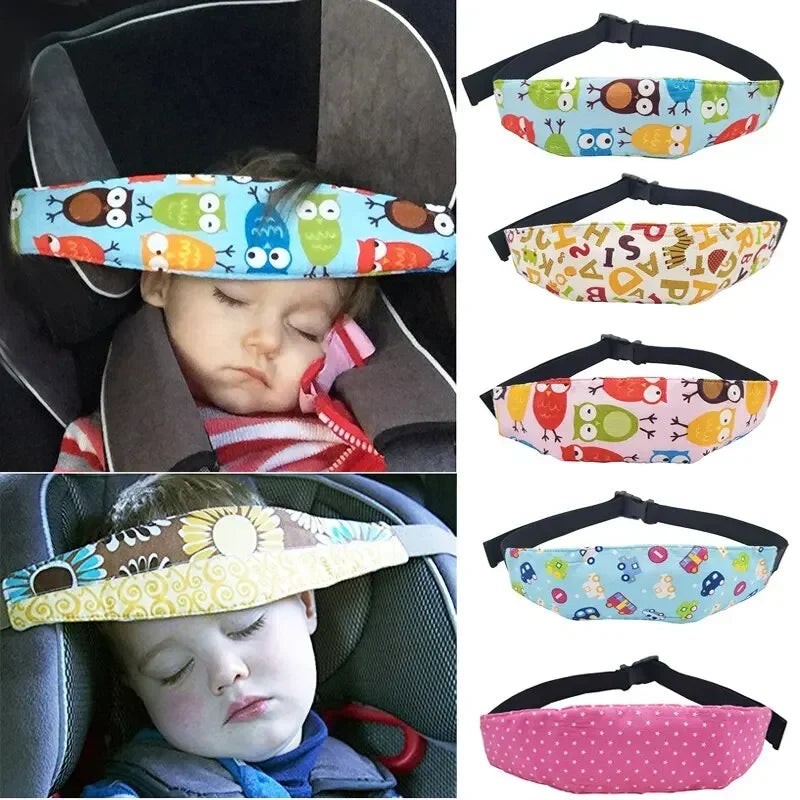 Adjustable Baby Car Seat Head Support Neck Relief Pillow