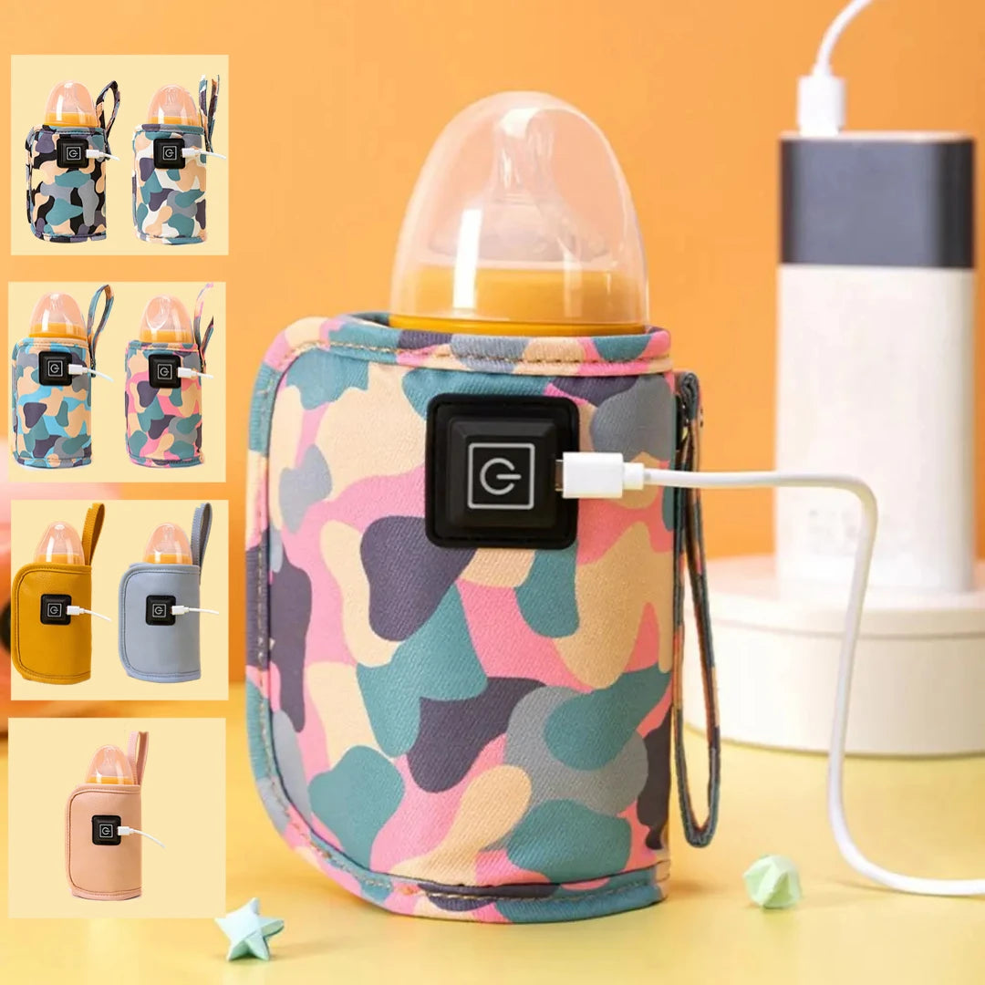 Portable Baby Bottle Warmer Speed USB Adjustable