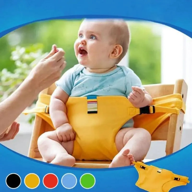 Portable Folding Baby High Chair with Washable