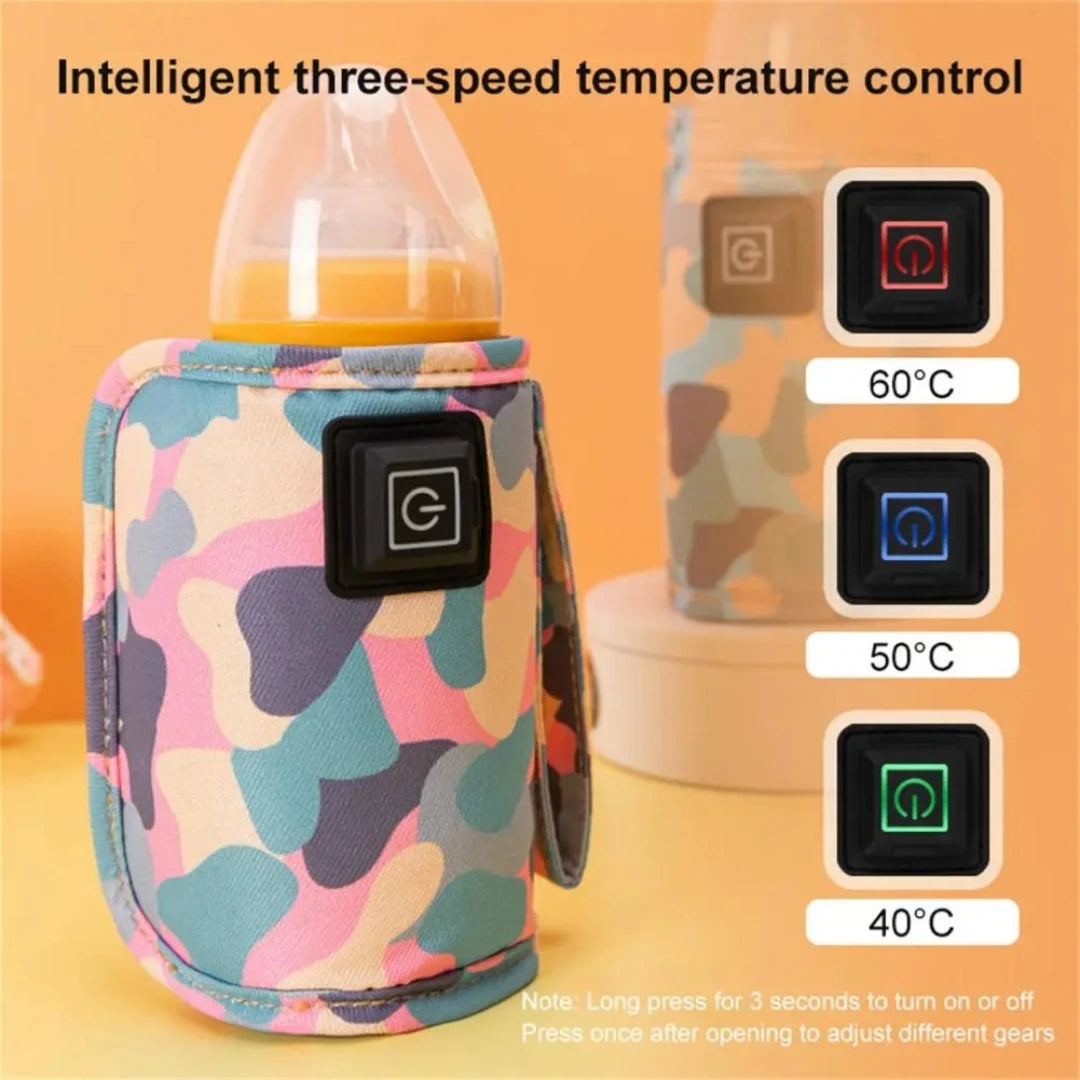 Portable Baby Bottle Warmer Speed USB Adjustable