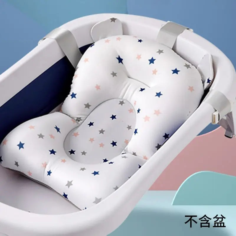 Baby Bath Seat Support Mat Anti-Slip Comfort Cushion